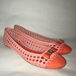 Tory Burch leather flats